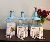 Multi-Functional Manual Hand Push Vegetable Chopper Cutter 0.7L , 1.5L & 2L