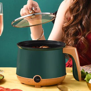 Multipurpose Electric Cooking pot, Nonstick Electric Hot Pot Cooker & Steamer