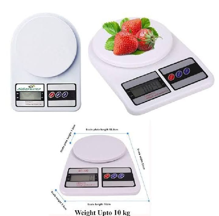 Ultimate Kitchen Weighing Machine Electronic Digital 10 kg Weight Scale
