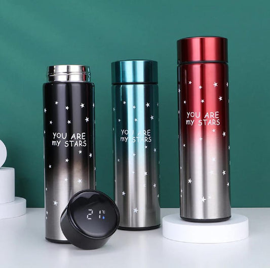Smart Thermos Bottle 17oz/500ml Vacuum Flasks Led Digital Temperature Display