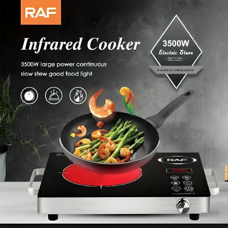 RAF 3500W Infrared Electric Cooker – Hot Plate Stove