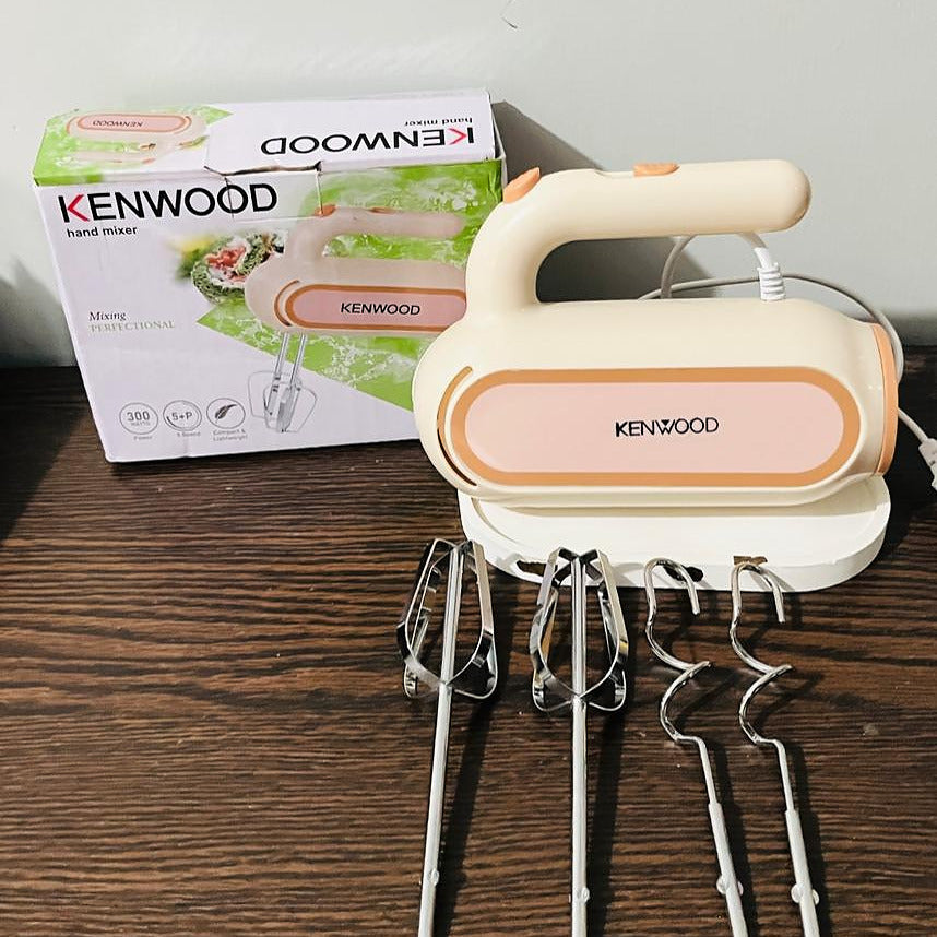 Kenwood Electric Hand Mixer – Egg Beater with 5 Speed Settings & Stainless Steel Attachments