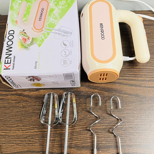 Kenwood Electric Hand Mixer – Egg Beater with 5 Speed Settings & Stainless Steel Attachments