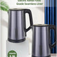 2.5L Electric Kettle – Fast Boil, Stainless Steel, Safe & Stylish