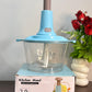 Multi-Functional Manual Hand Push Vegetable Chopper Cutter 0.7L , 1.5L & 2L