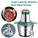 2L/3L Meat & Vegetable Electric Chopper 3 Speed Food Processor