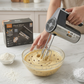 Electric Hand Mixer 600W – 2 in 1 Electric Egg Beater & Dough Mixer for Kitchen