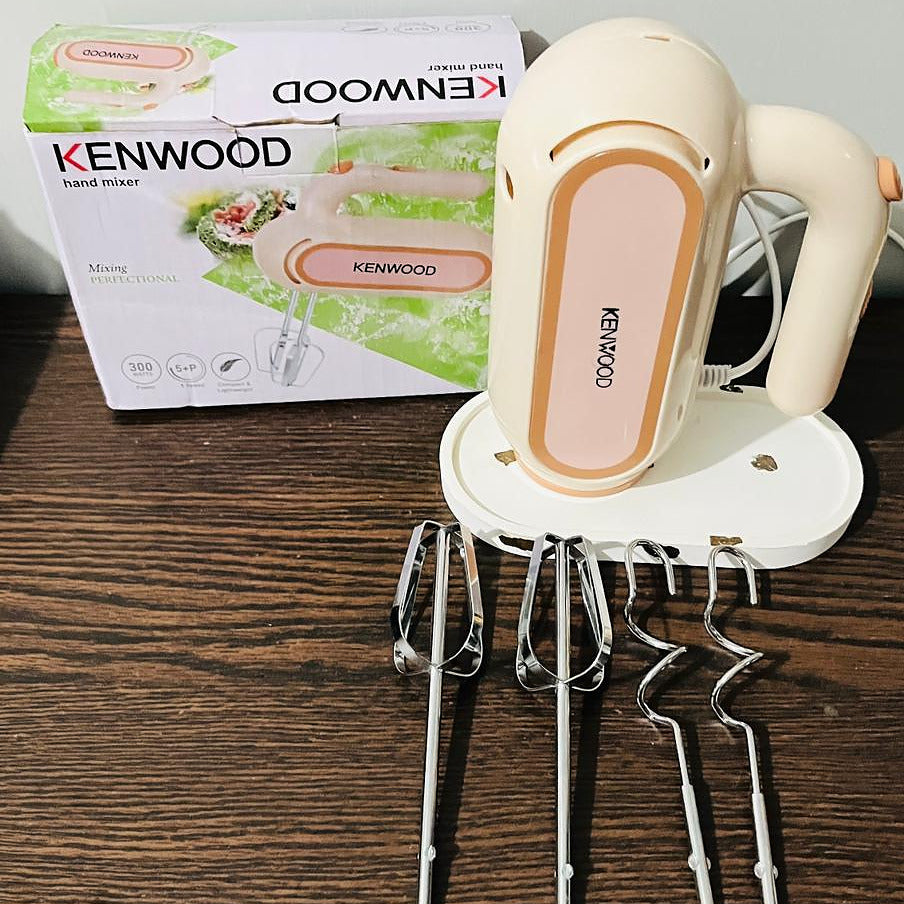 Kenwood Electric Hand Mixer – Egg Beater with 5 Speed Settings & Stainless Steel Attachments